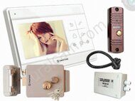 Электромеханический замок комплект с видеодомофоном